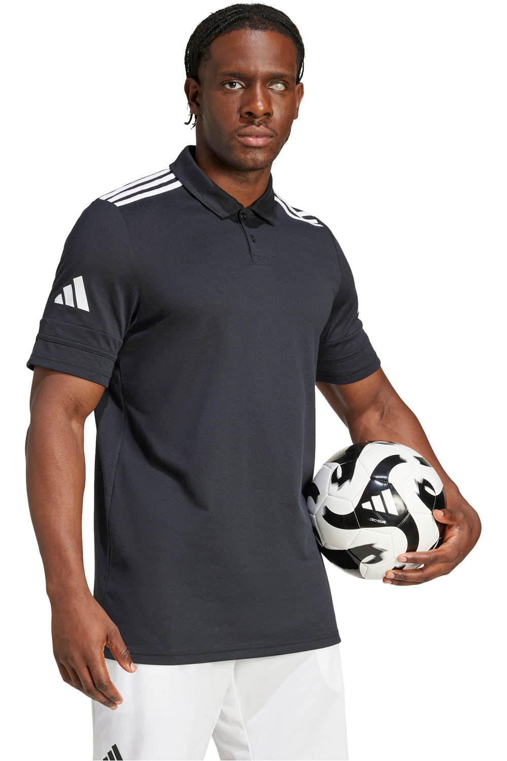 adidas camisetas fútbol manga corta SQ25 C POLO vista detalle