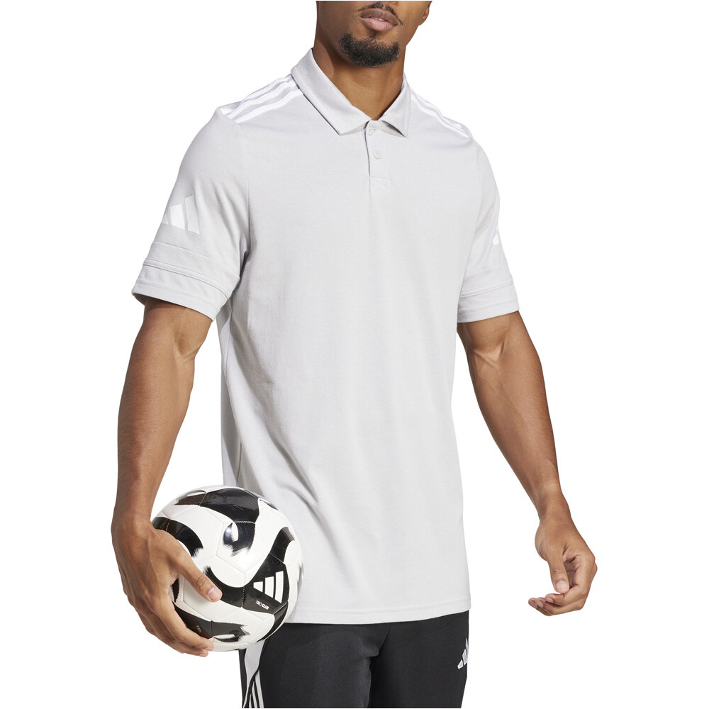 adidas camisetas fútbol manga corta SQ25 C POLO vista detalle