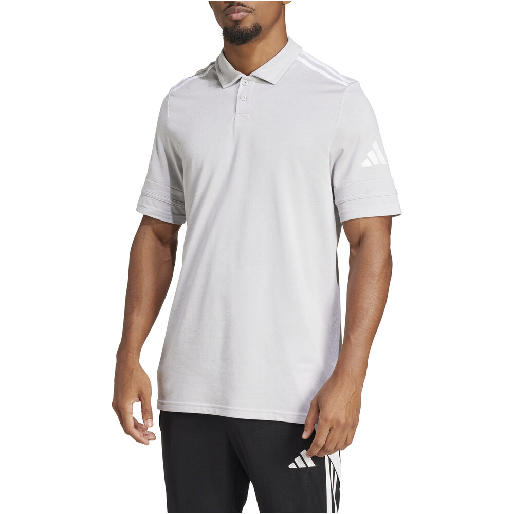 adidas camisetas fútbol manga corta SQ25 C POLO vista frontal