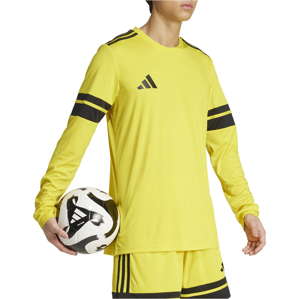 adidas camisetas fútbol manga corta SQUA25 JSY LM vista detalle