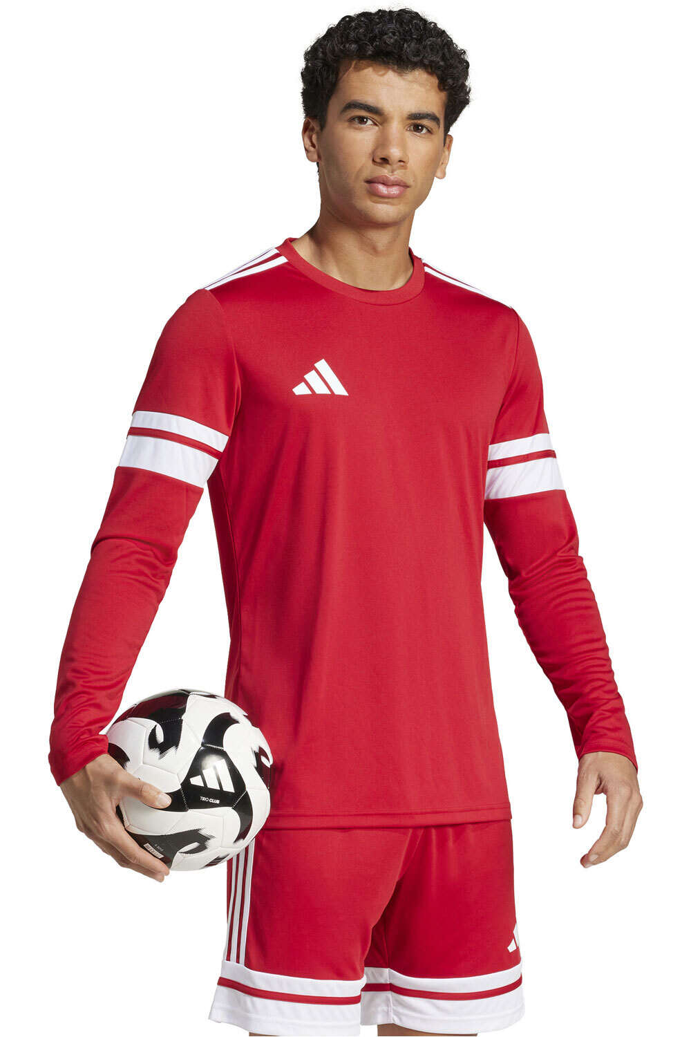 adidas camisetas fútbol manga corta SQUA25 JSY LM vista detalle