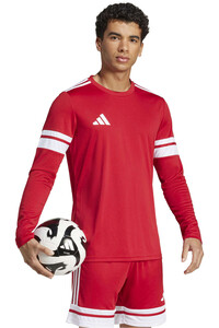 adidas camisetas fútbol manga corta SQUA25 JSY LM vista detalle