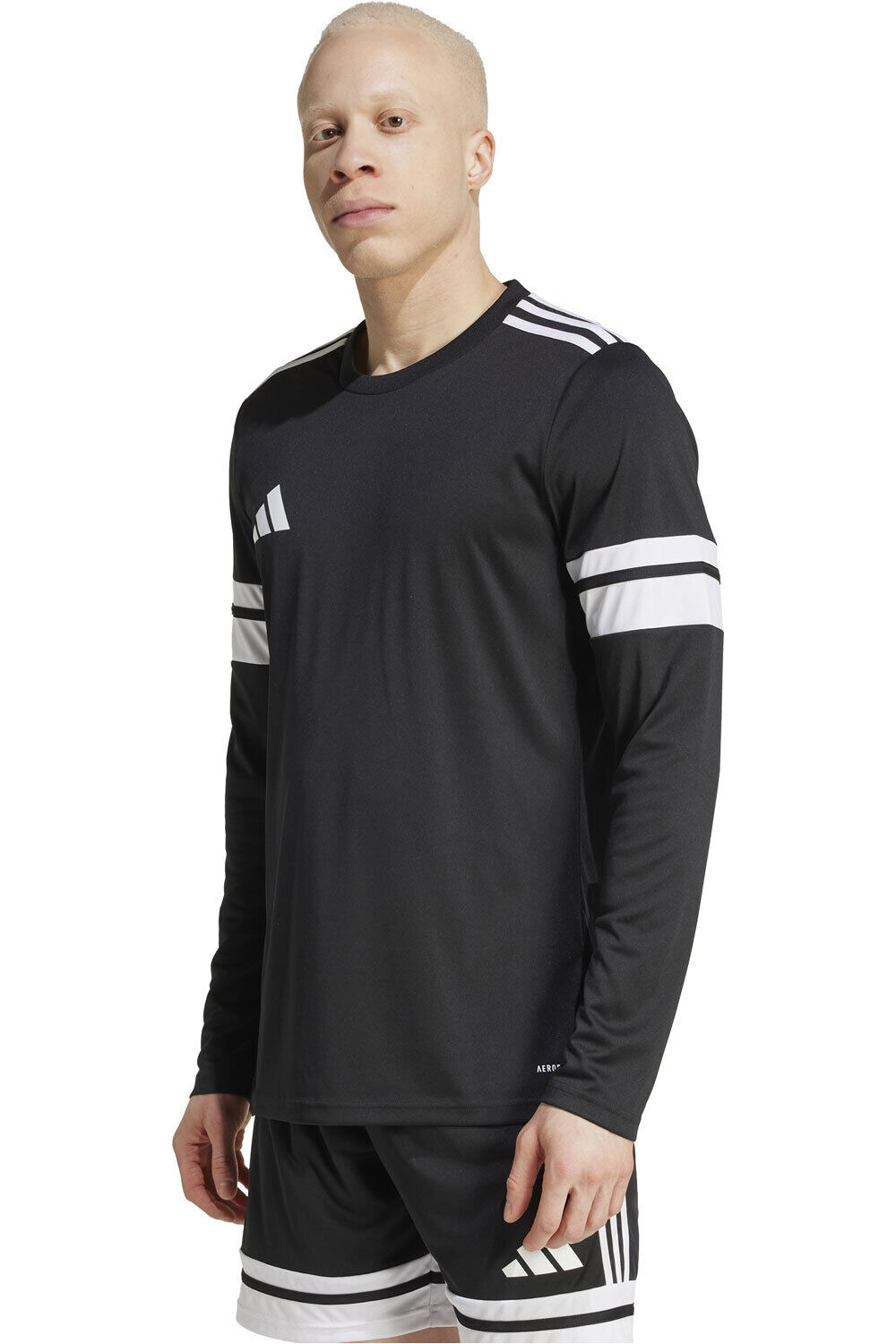 adidas camisetas fútbol manga corta SQUA25 JSY LM vista frontal