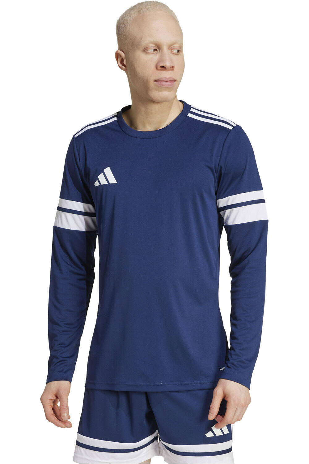 adidas camisetas fútbol manga corta SQUA25 JSY LM vista frontal