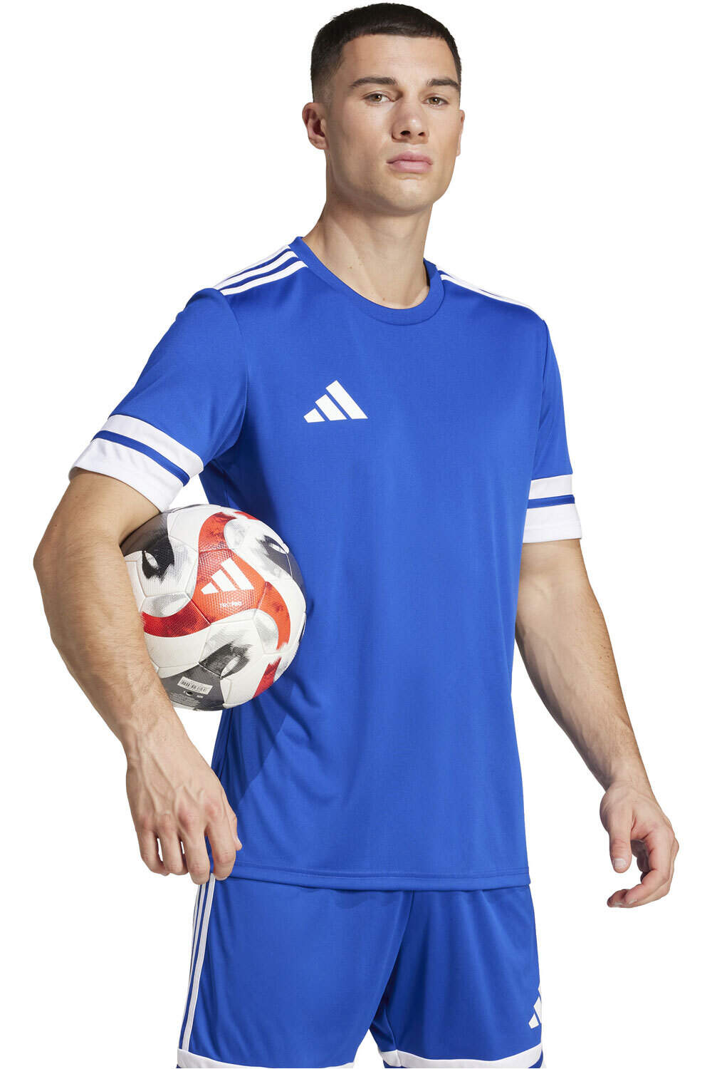 adidas camisetas fútbol manga corta SQUA25 JSY M vista detalle