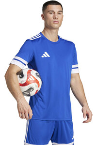 adidas camisetas fútbol manga corta SQUA25 JSY M vista detalle