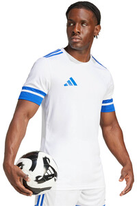 adidas camisetas fútbol manga corta SQUA25 JSY M vista detalle