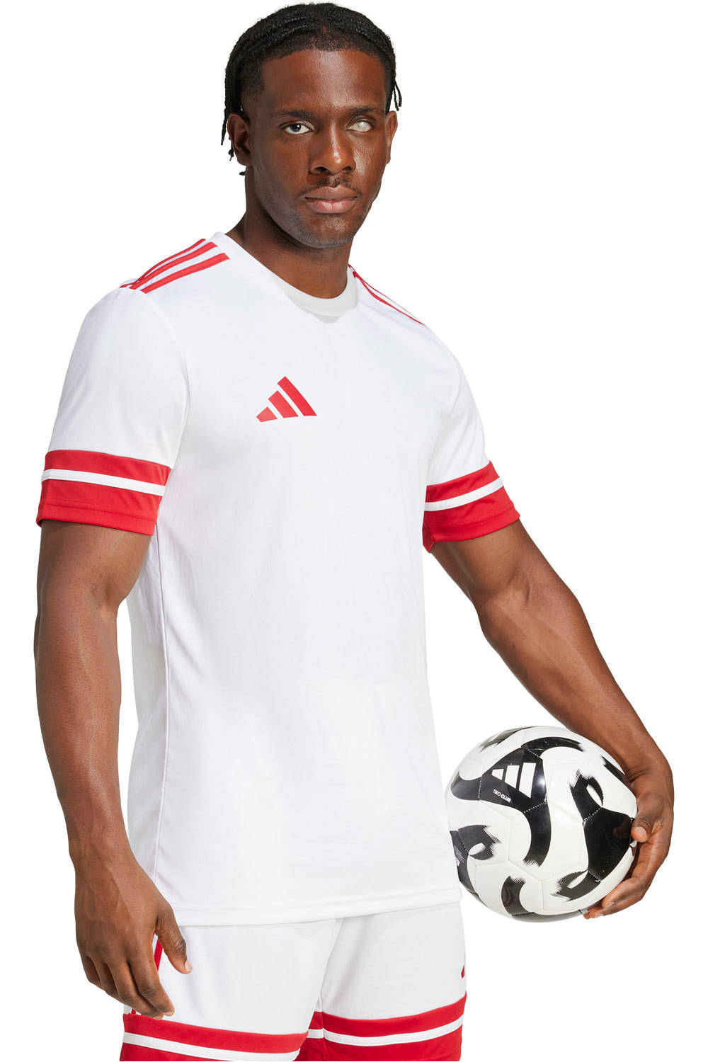 adidas camisetas fútbol manga corta SQUA25 JSY M vista detalle