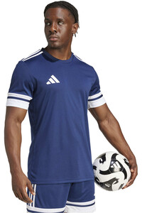 adidas camisetas fútbol manga corta SQUA25 JSY M vista detalle