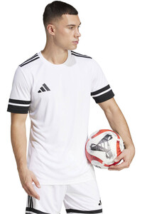 adidas camisetas fútbol manga corta SQUA25 JSY M vista detalle