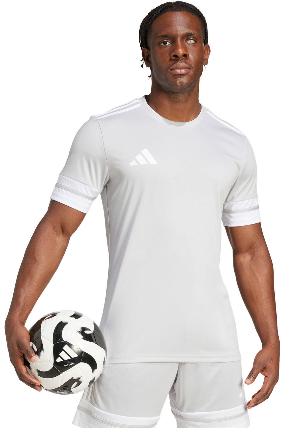 adidas camisetas fútbol manga corta SQUA25 JSY M vista detalle