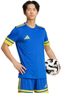 adidas camisetas fútbol manga corta SQUA25 JSY M vista detalle