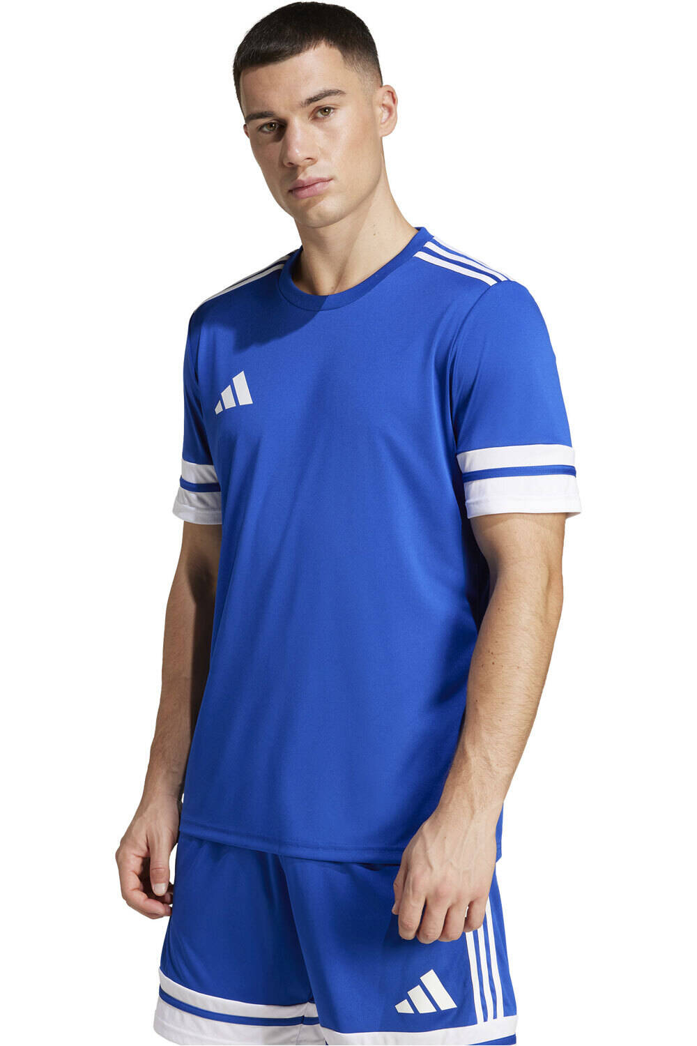 adidas camisetas fútbol manga corta SQUA25 JSY M vista frontal