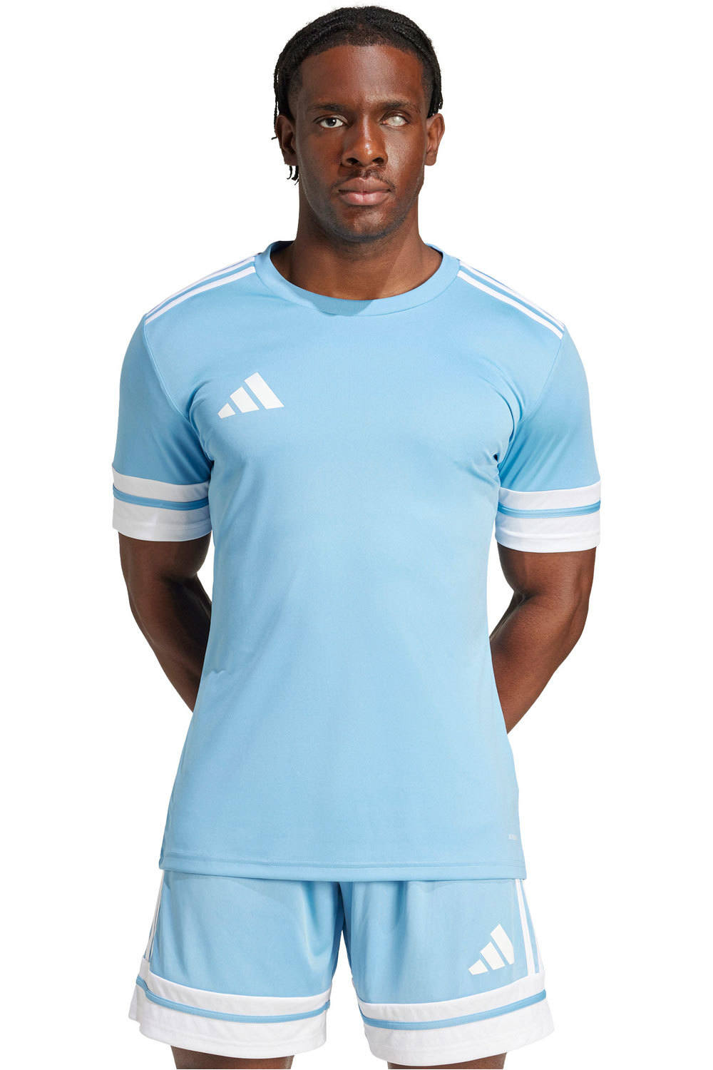 adidas camisetas fútbol manga corta SQUA25 JSY M vista frontal