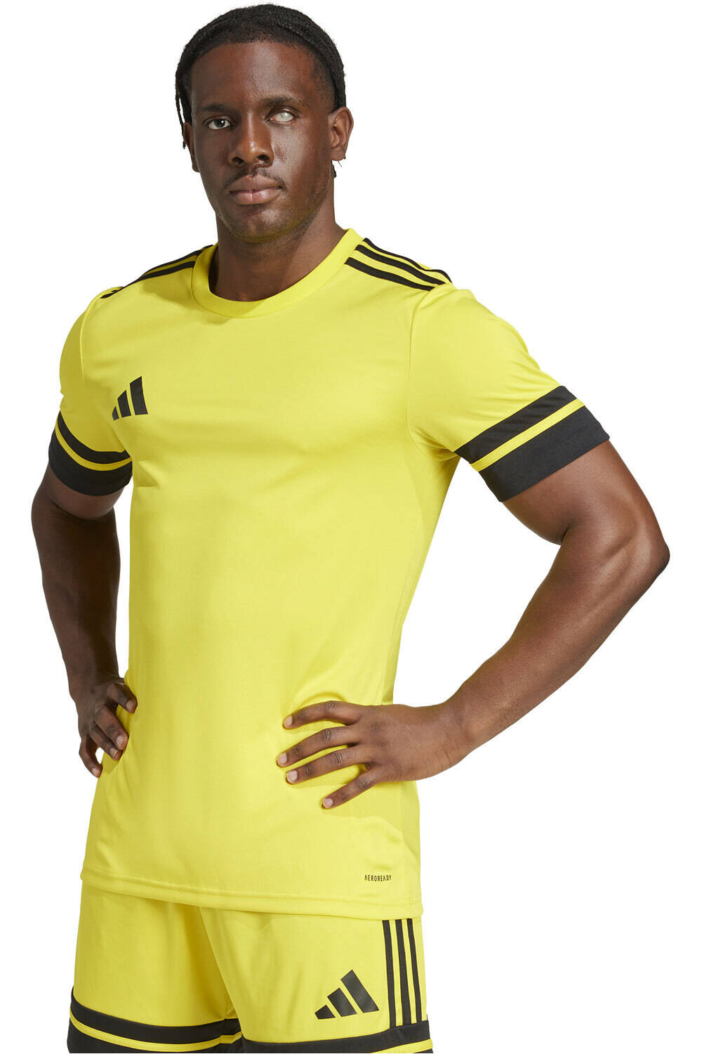 adidas camisetas fútbol manga corta SQUA25 JSY M vista frontal