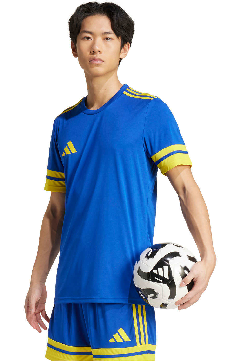 adidas camisetas fútbol manga corta SQUA25 JSY M vista frontal