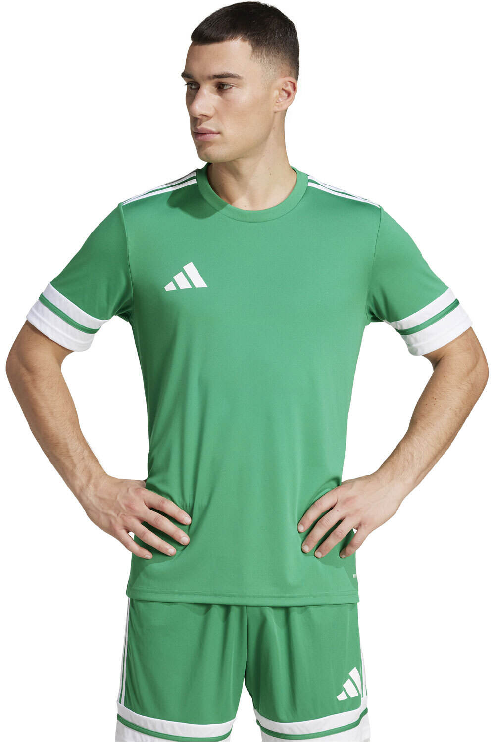 adidas camisetas fútbol manga corta SQUA25 JSY M vista frontal