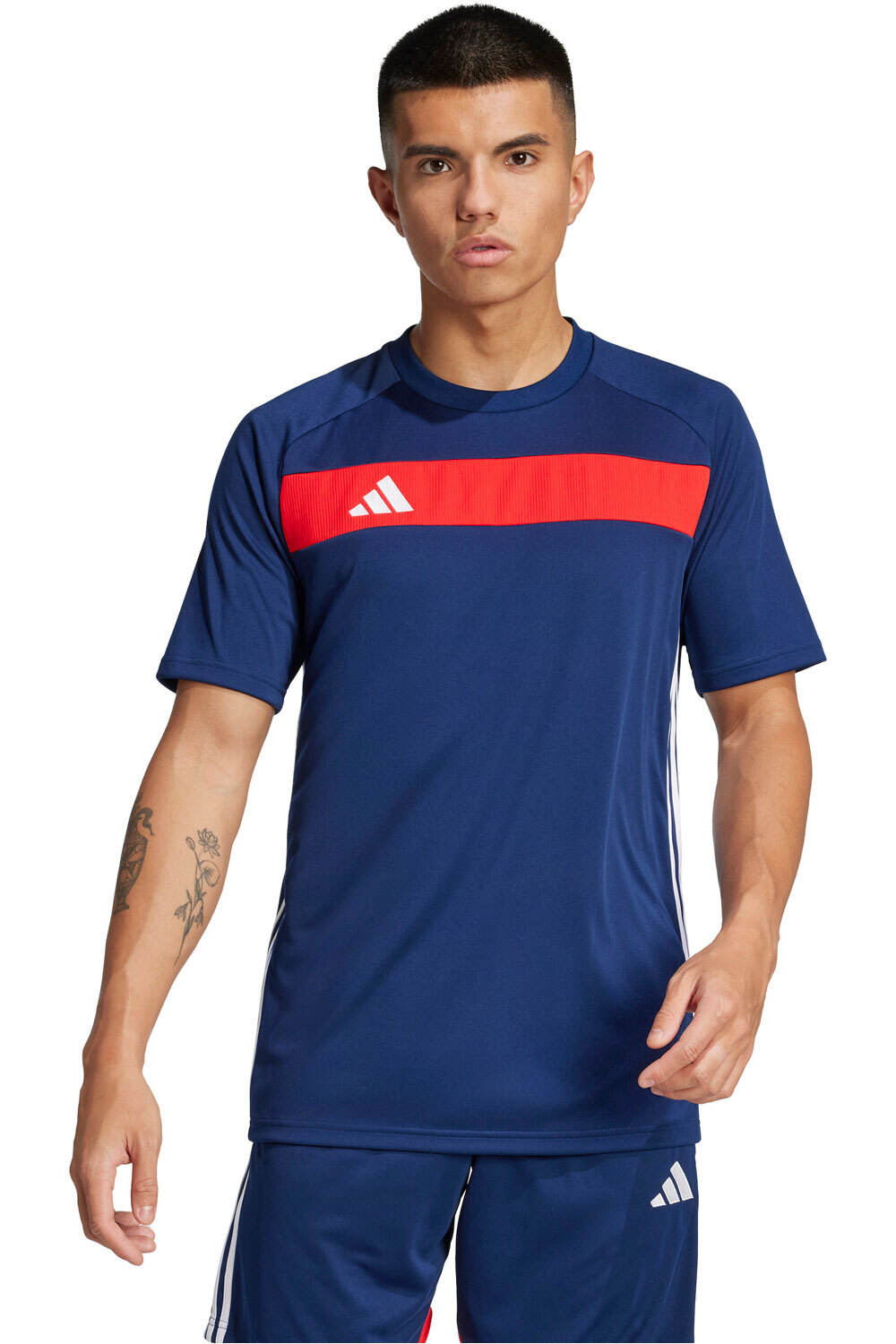 adidas camisetas fútbol manga corta TIRO ES JSY vista frontal