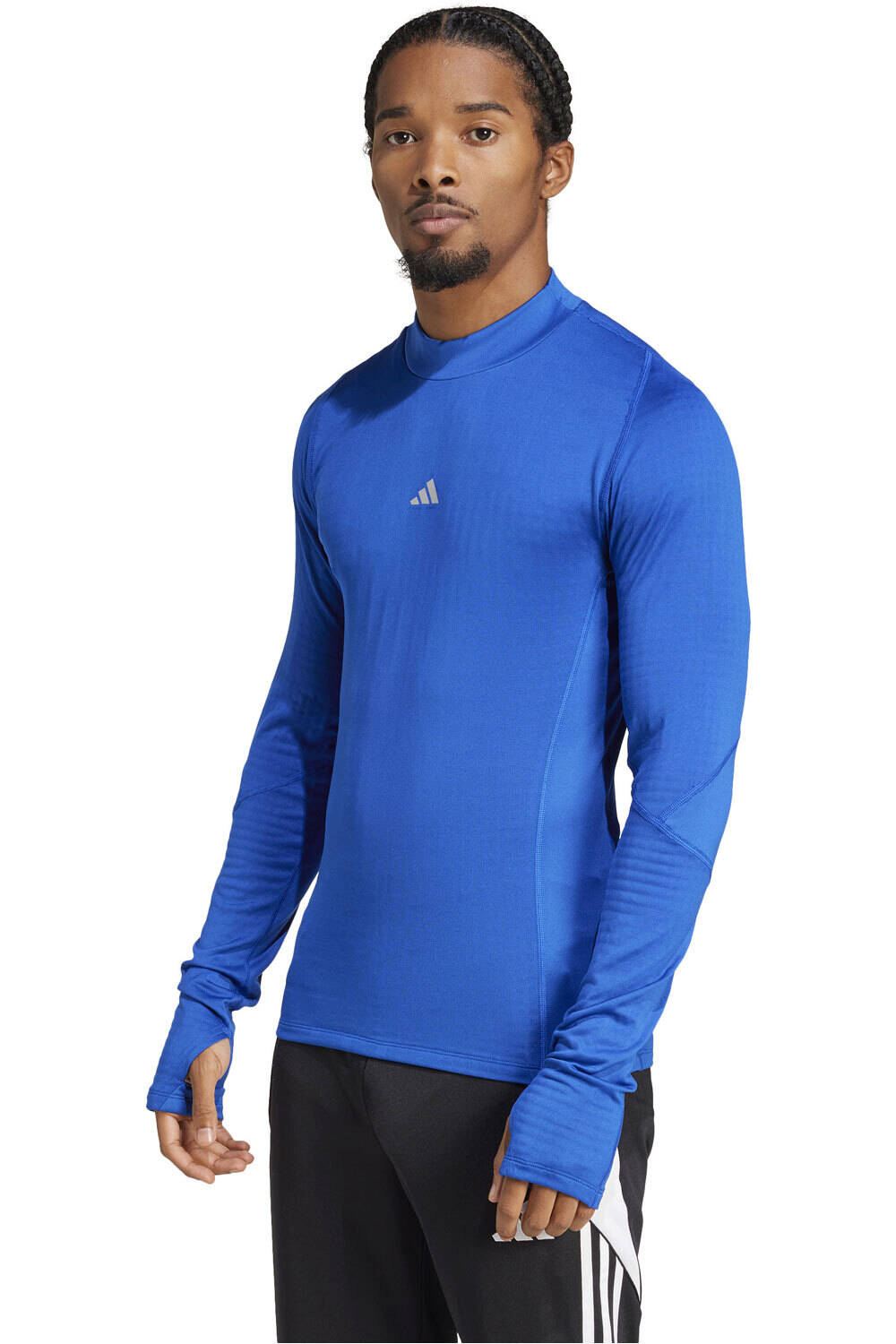 adidas camisetas fútbol manga larga TF CR LS TEE M vista frontal