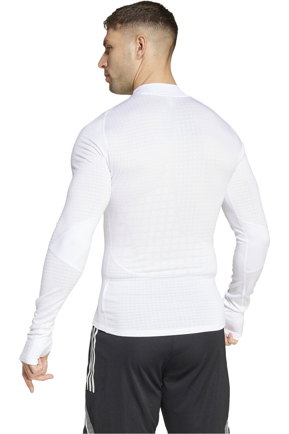 adidas camisetas fútbol manga larga TF CR LS TEE M vista trasera