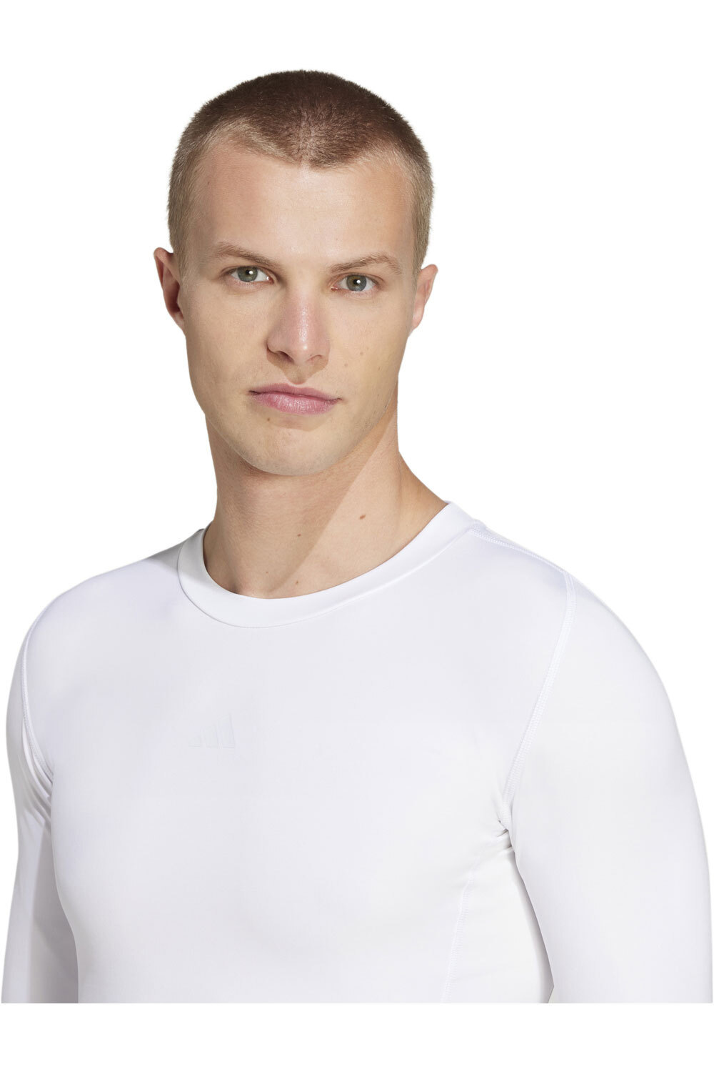 adidas camisetas fútbol manga larga TF LS TEE M vista detalle