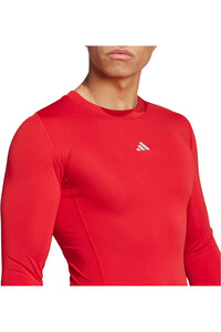 adidas camisetas fútbol manga larga TF LS TEE M vista detalle