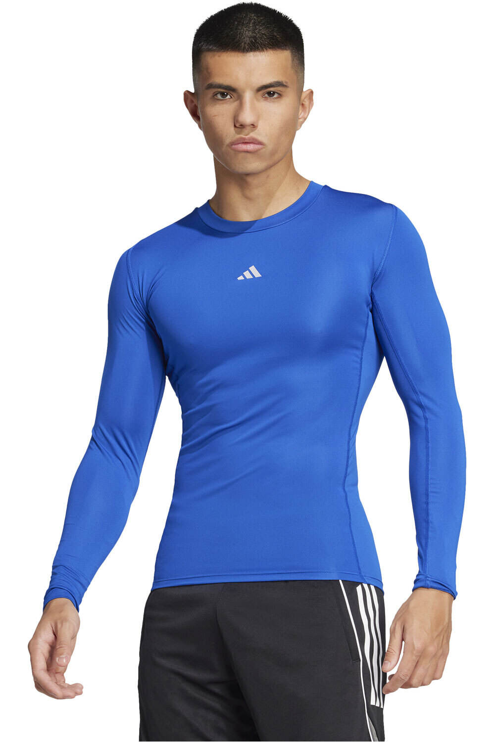 adidas camisetas fútbol manga larga TF LS TEE M vista frontal