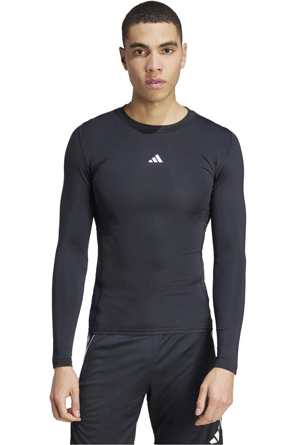 adidas camisetas fútbol manga larga TF LS TEE M vista frontal