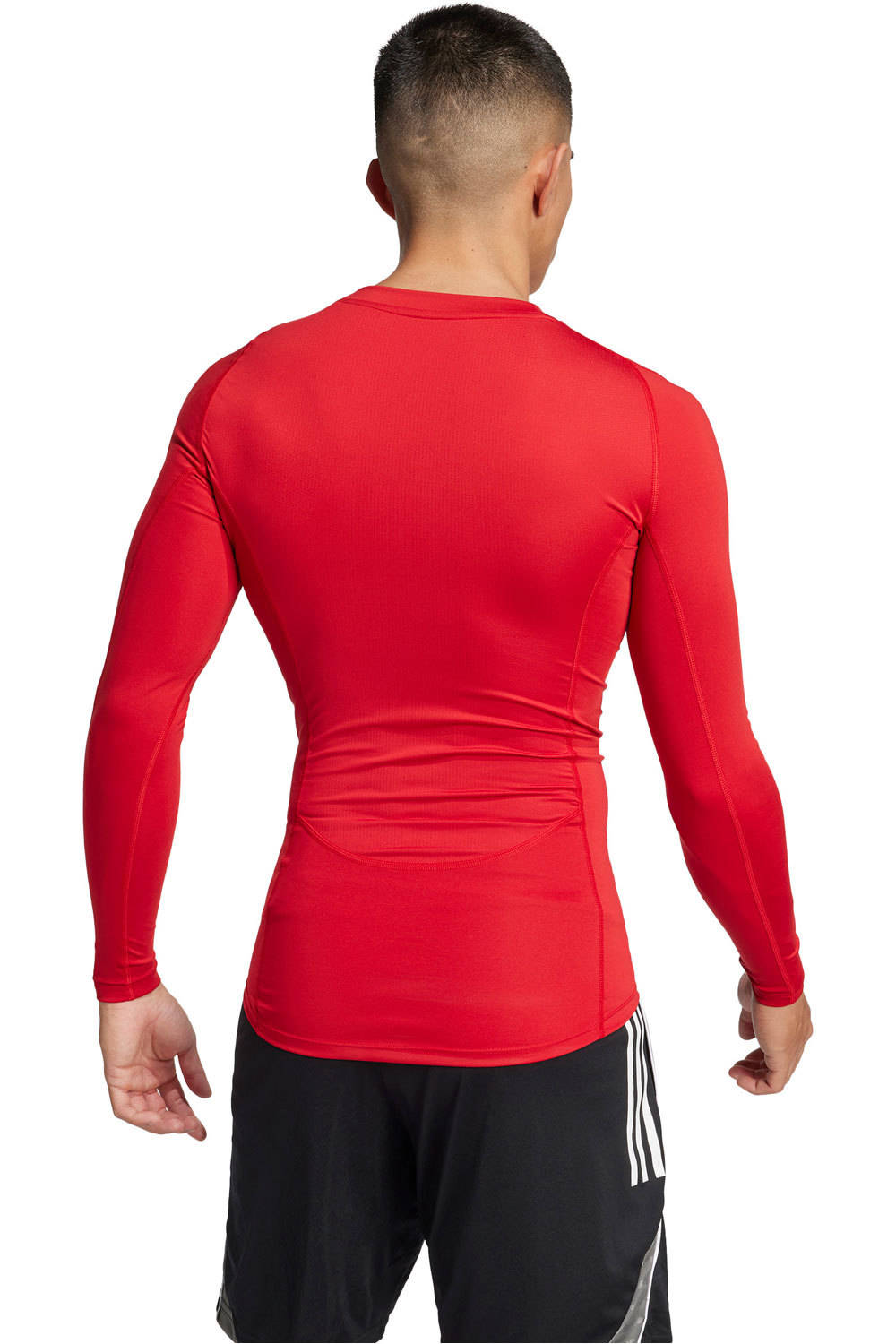 adidas camisetas fútbol manga larga TF LS TEE M vista trasera