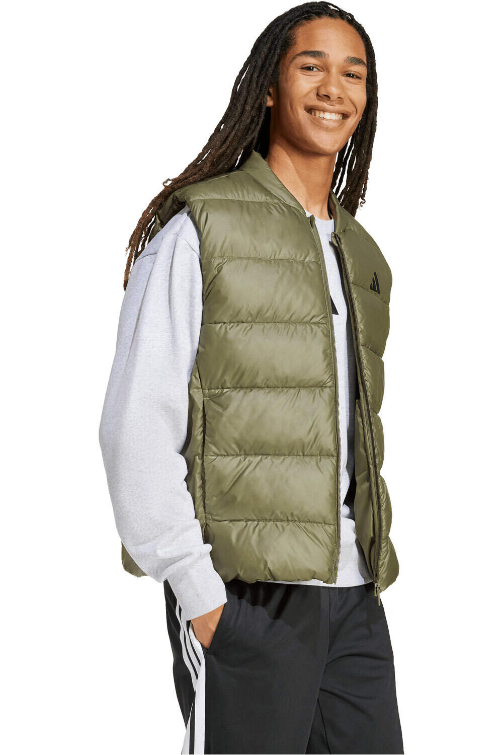 adidas chaleco outdoor hombre ESSENTIALS CLIMAWARM PLUMON SINTETICO vista detalle