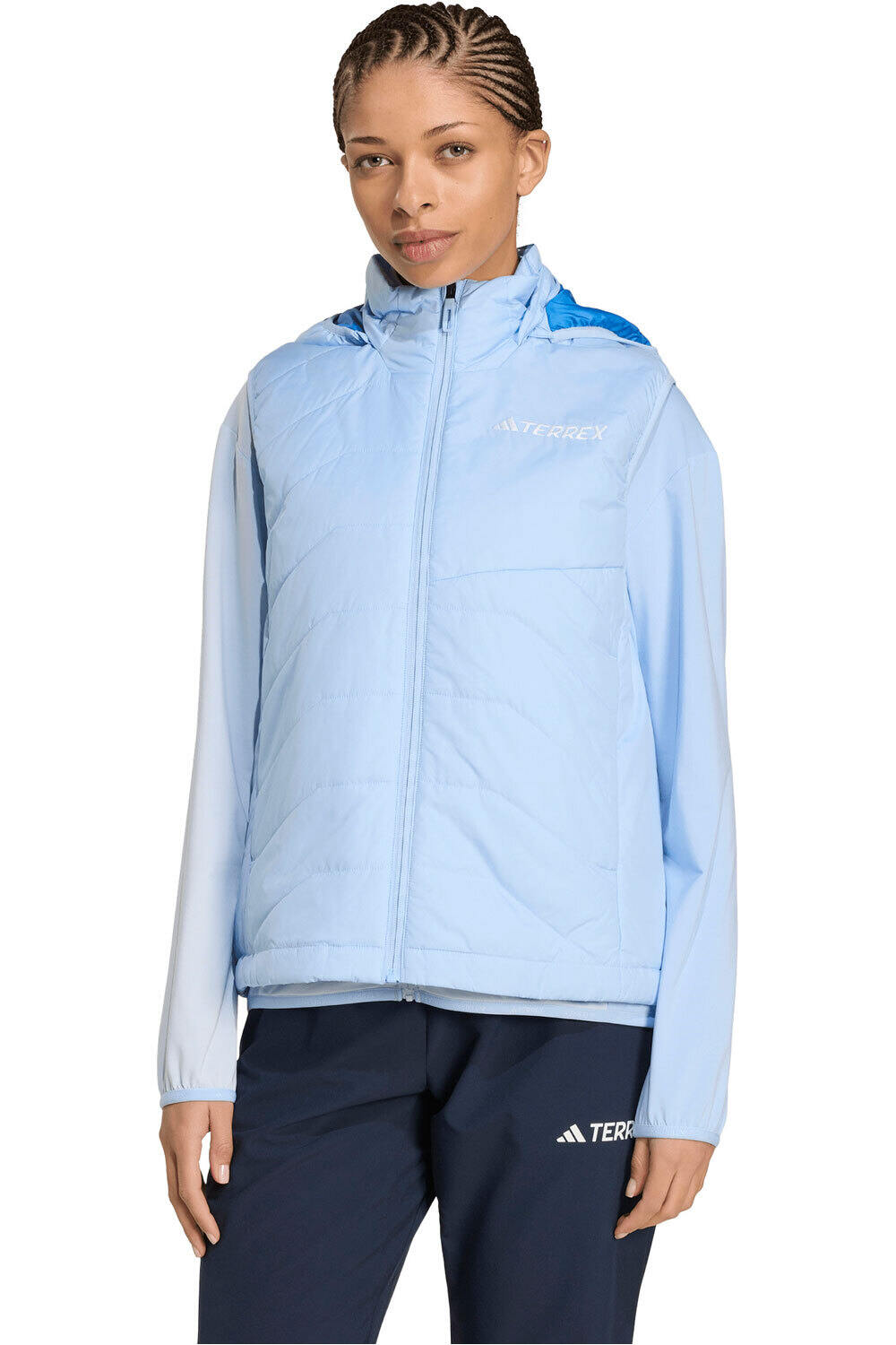 adidas chaleco outdoor mujer TERREX MULTI CLIMAWARM vista frontal