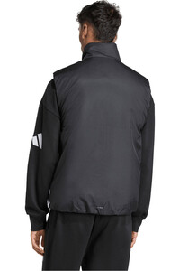 adidas chalecos hombre CITY TECH CLIMAWARM PADDED INSULATED vista trasera