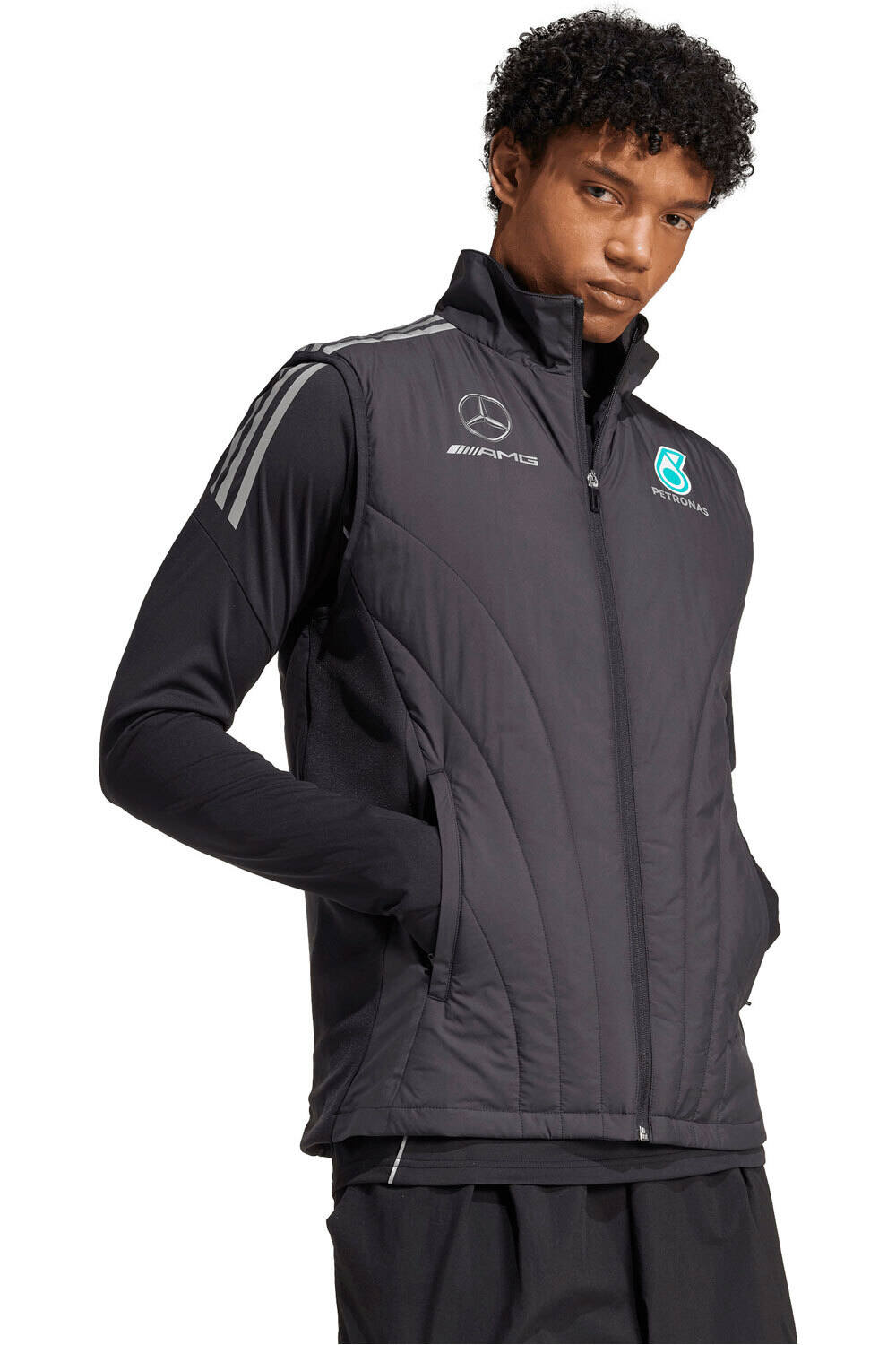adidas chalecos hombre MERCEDES F1 MECHANICS vista detalle