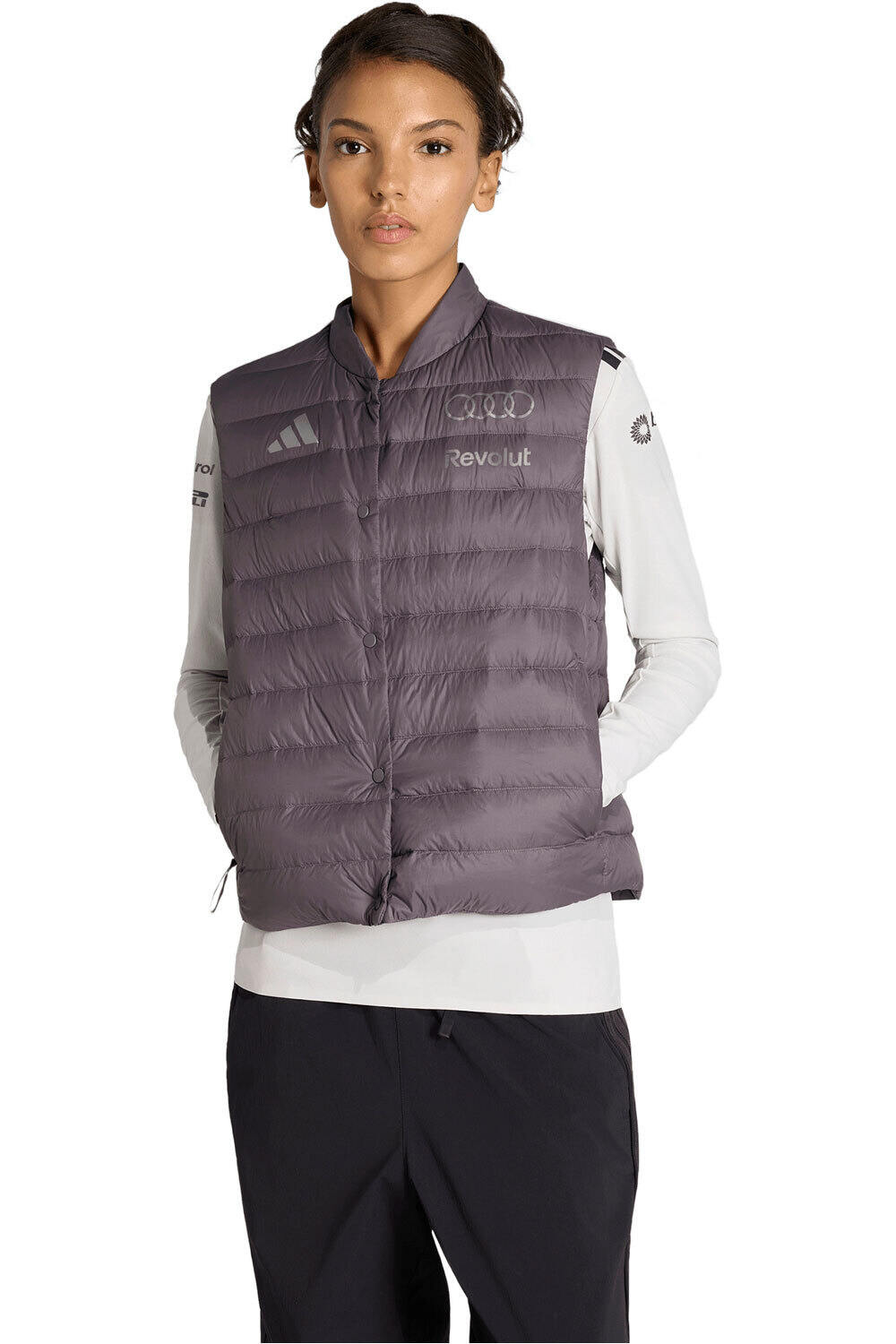 adidas chalecos mujer AUDI REVOLUT F1 TEAM ENGINEERS vista frontal