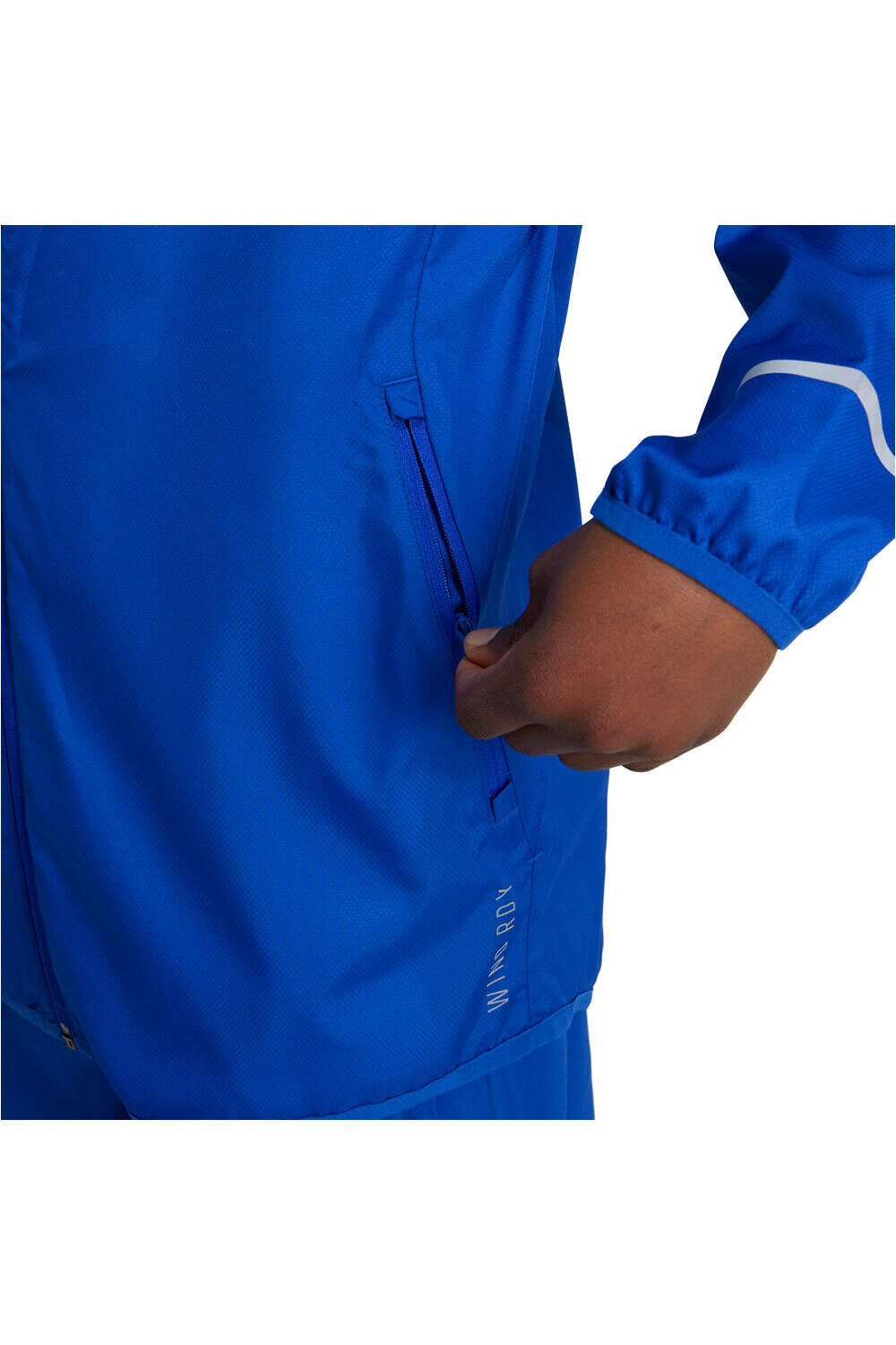 adidas chamarra niño J TEAM RDY JKT vista detalle