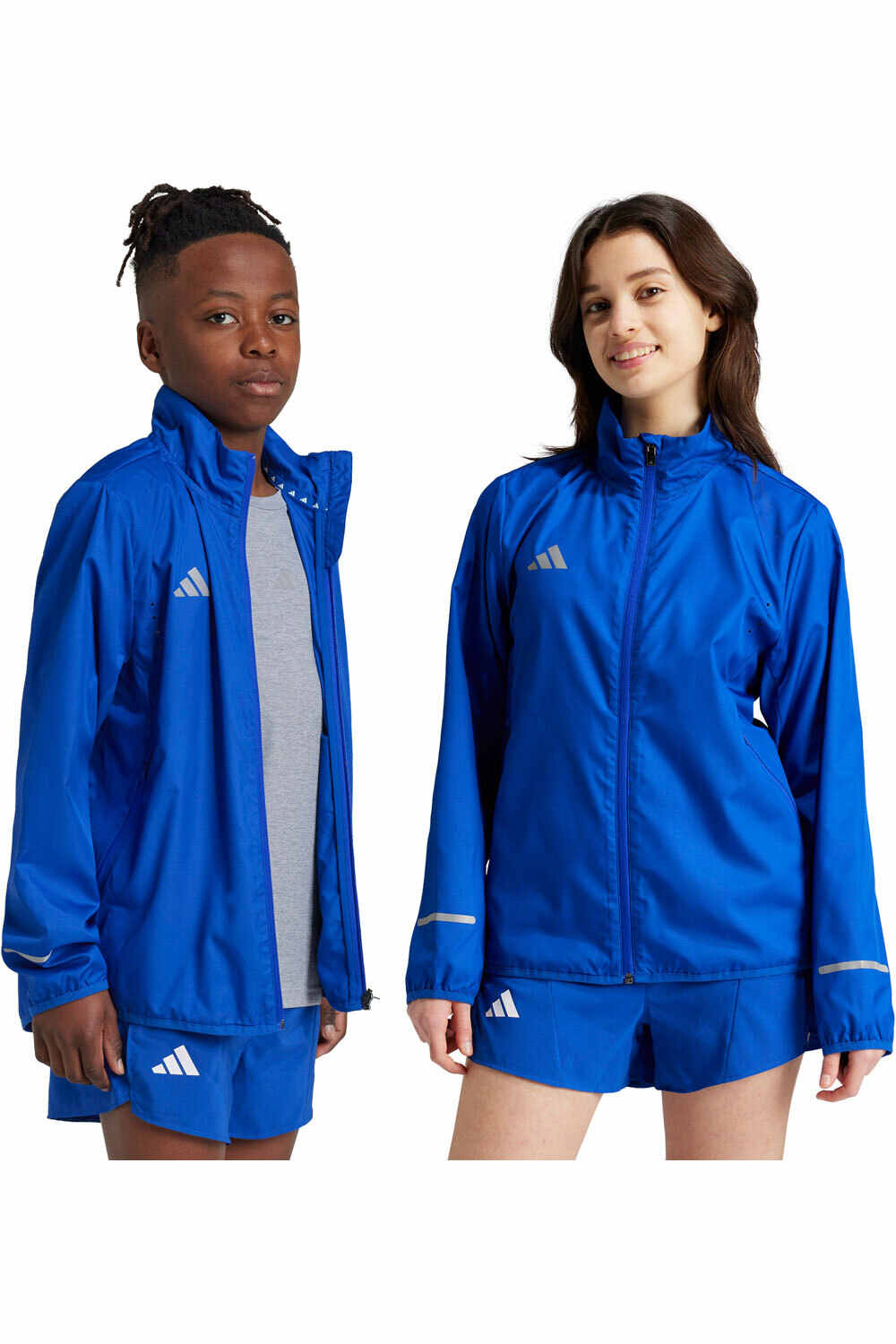 adidas chamarra niño J TEAM RDY JKT vista frontal