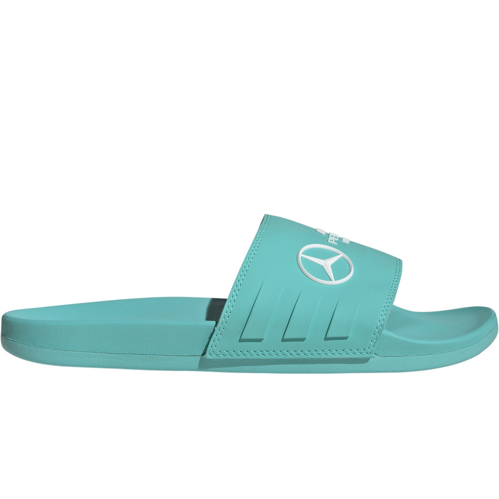 adidas chanclas hombre ADILETTE COMFORT MERCEDES F1 lateral exterior