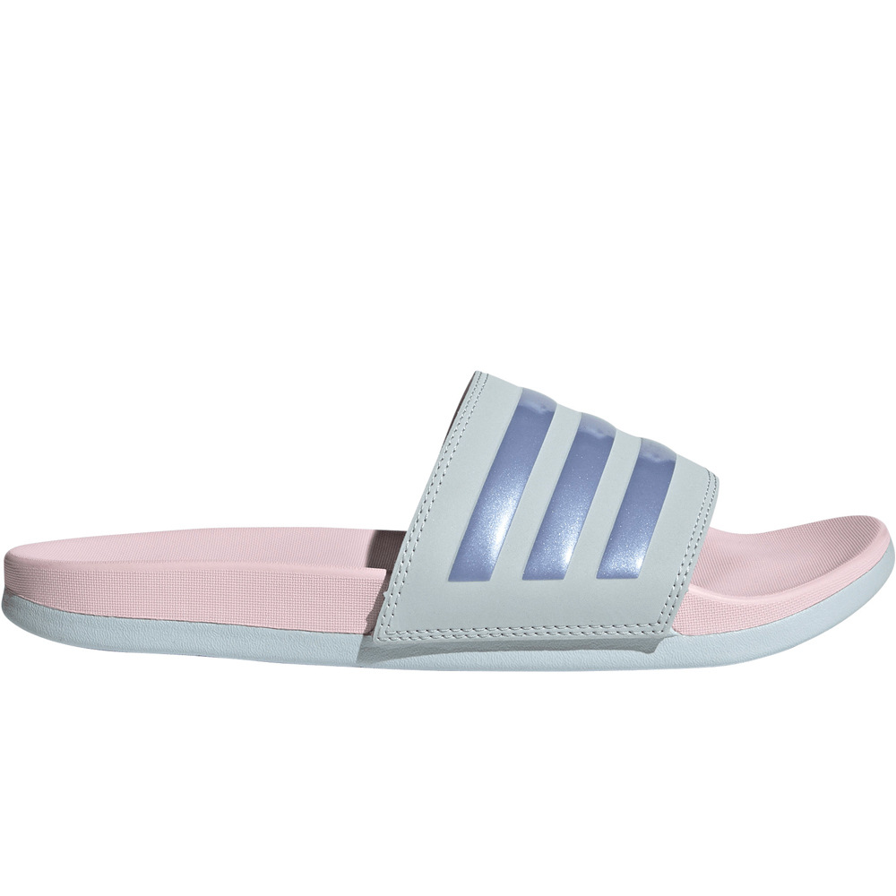 adidas chanclas mujer ADILETTE COMFORT lateral exterior