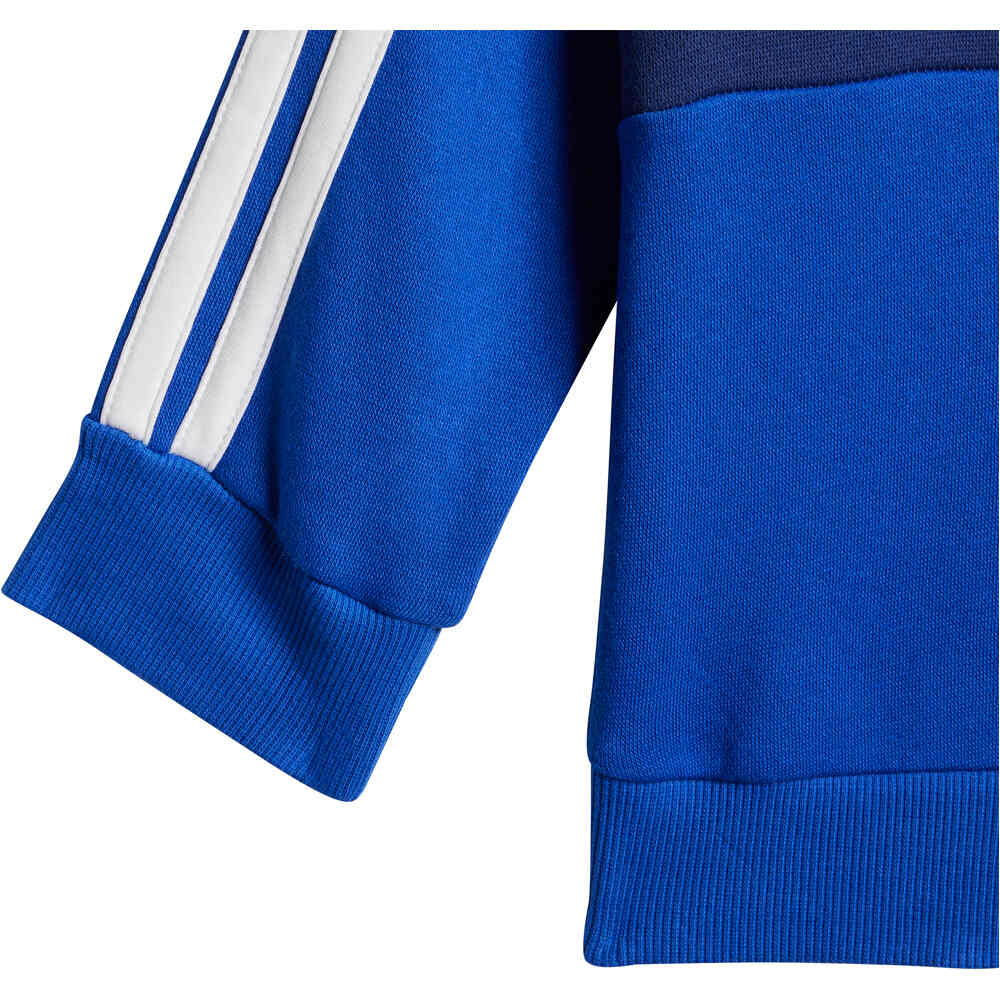 adidas chándal bebé ESSENTIALS TIBERIO FLEECE 3 BANDAS 05