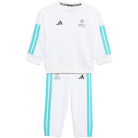 adidas chándal bebé MERCEDES-AMG PETRONAS F1 DNA vista frontal