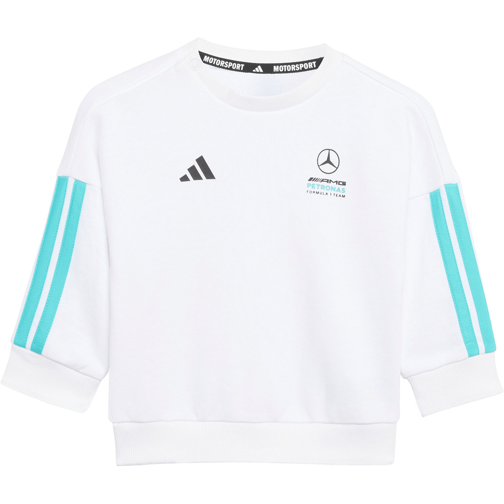 adidas chándal bebé MERCEDES-AMG PETRONAS F1 DNA vista trasera