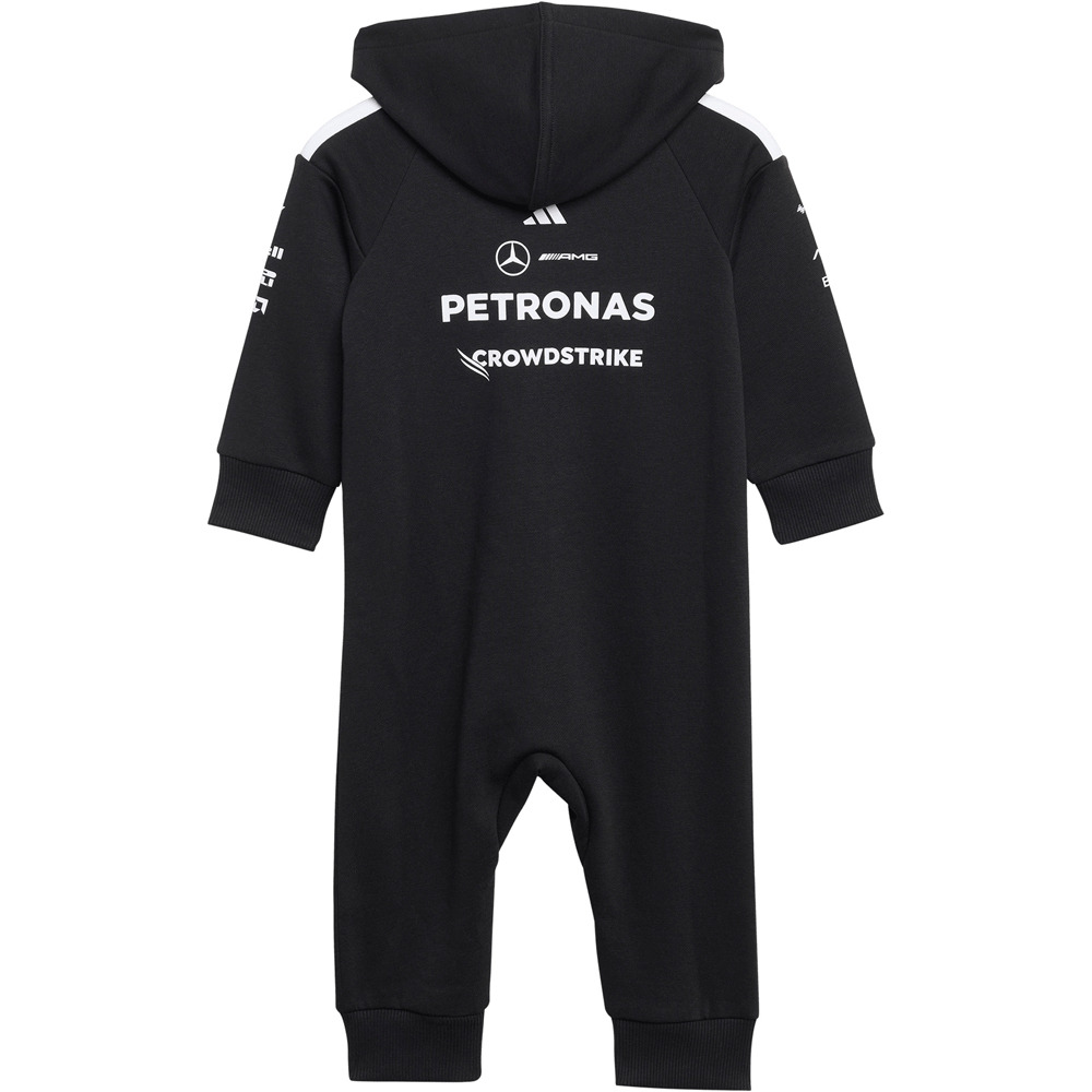 adidas chándal bebé MERCEDES-AMG PETRONAS FORMULA 1 TEAM DNA vista trasera