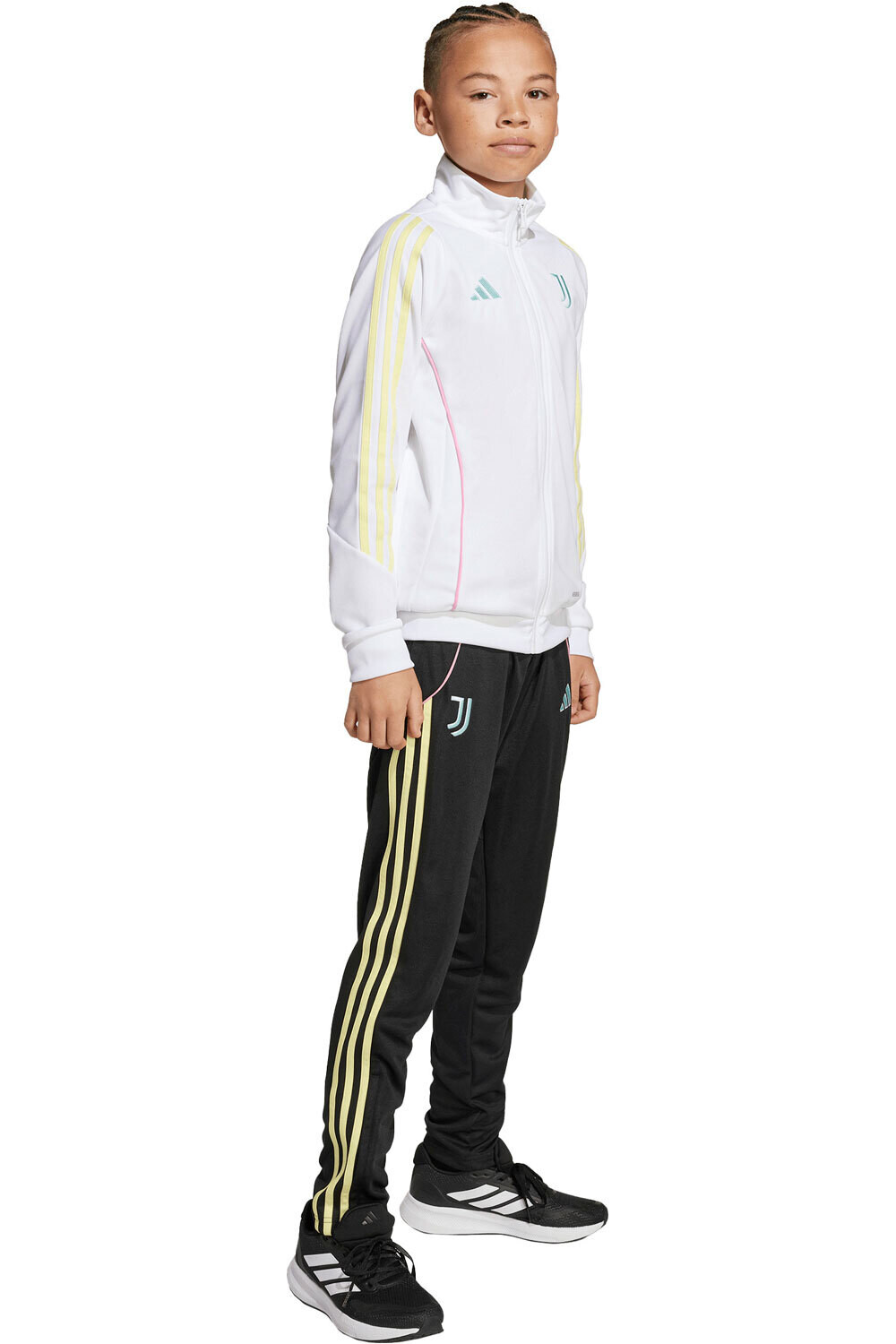 adidas chandal fútbol de equipos oficiales niño JUVENTUS 25/26 TIRO25 COMPETITION vista frontal