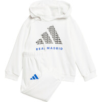 adidas chandal fútbol de equipos oficiales niño REAL MADRID DNA vista frontal