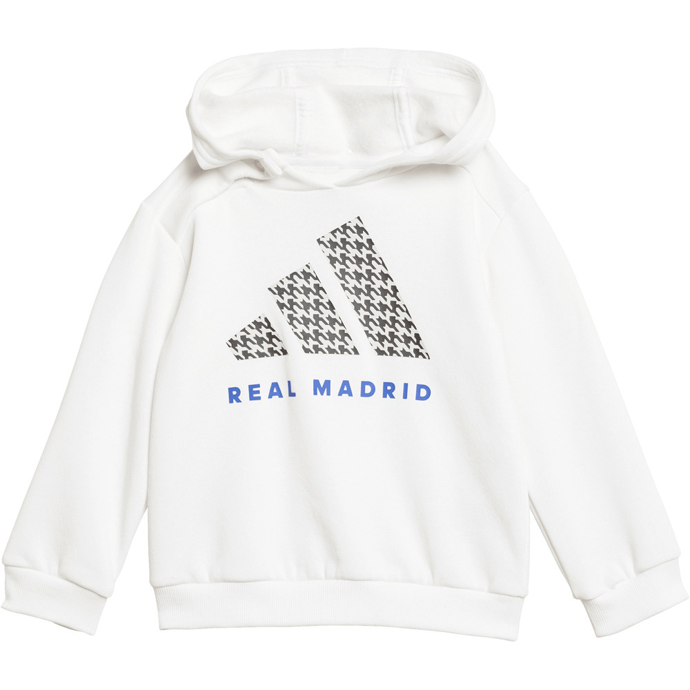 adidas chandal fútbol de equipos oficiales niño REAL MADRID DNA vista trasera