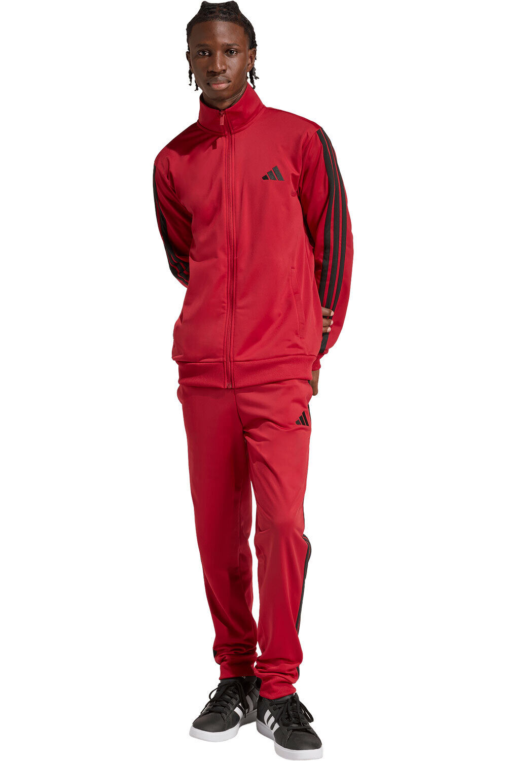 adidas chándal hombre 3 STRIPES vista frontal
