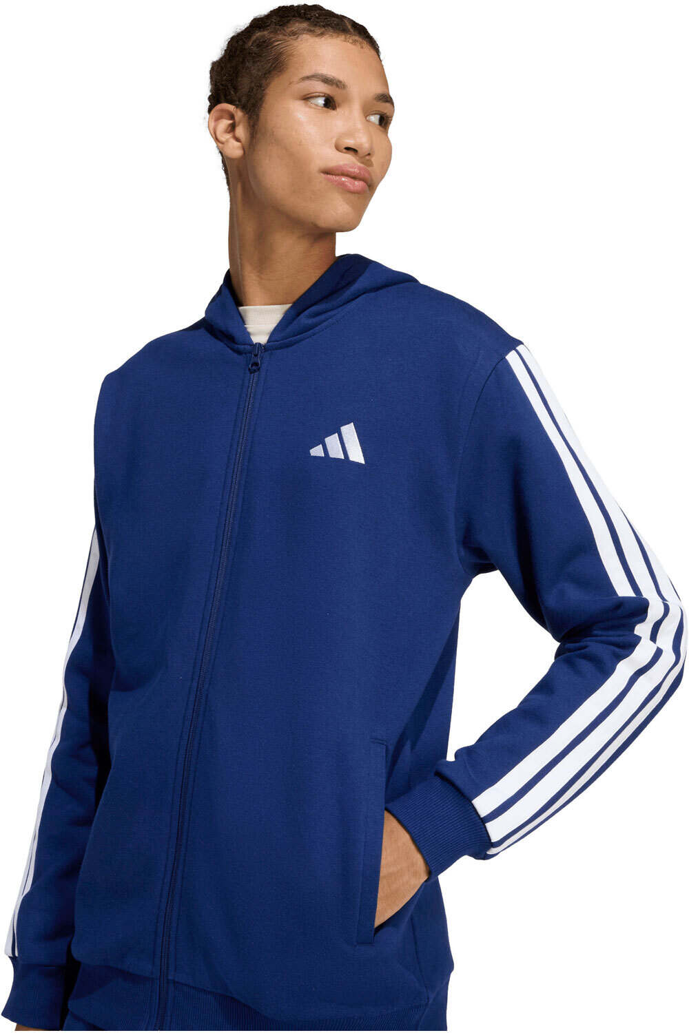 adidas chándal hombre CAPUCHA 3 STRIPES 03
