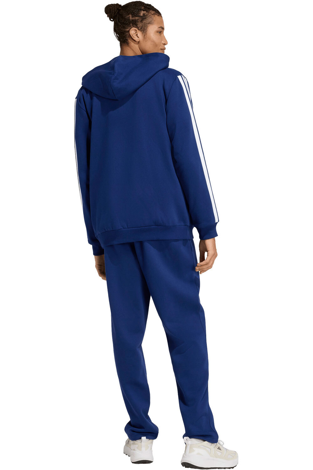adidas chándal hombre CAPUCHA 3 STRIPES vista trasera