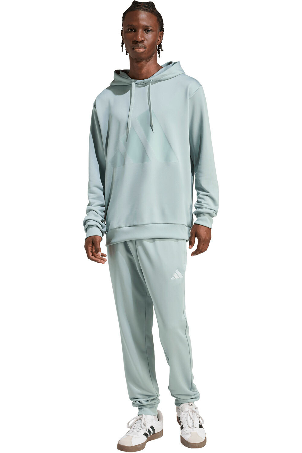 adidas chándal hombre CHNDAL BIG LOGO HOODED vista frontal