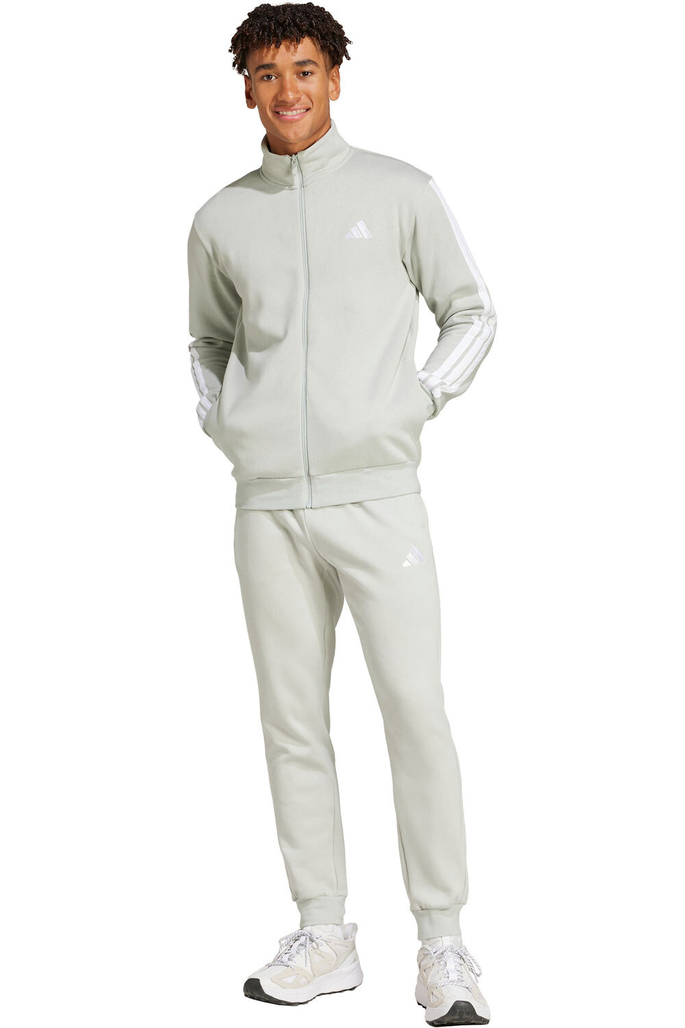 adidas chándal hombre M 3S FL TT TS vista frontal